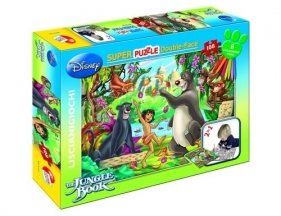 Puzzle dwustronne Księga Dżungli 108 + mazaki (304-37513)