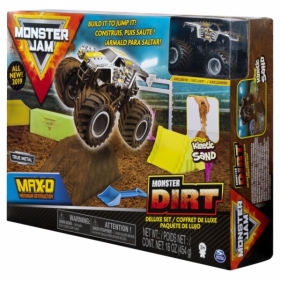 Spin Master Auto Monster Jam + Piasek kinetyczny Deluxe 20103746