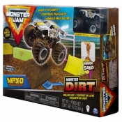 Spin Master Auto Monster Jam + Piasek kinetyczny Deluxe 20103746