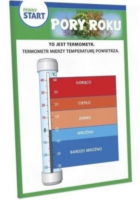 Pewny start.Karta demonstracyjna Pory roku - Opracowanie zbiorowe