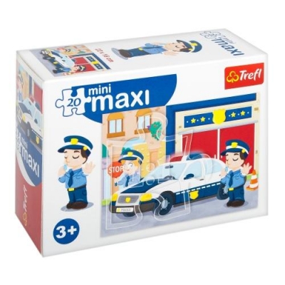 Puzzle miniMaxi 20: Policja 3 TREFL