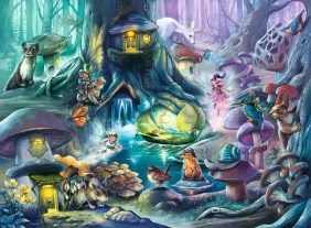 Ravensburger, Puzzle XXL 150: Magiczny Las (12004051)