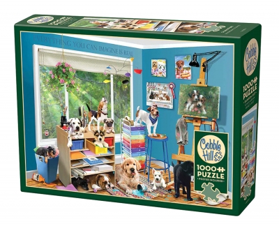 Puzzle 1000 Szczekający asystenci 113064