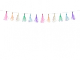 Girlanda Partydeco frędzle długość 1,2 m, wysokość 12 cm (TGA1-000)