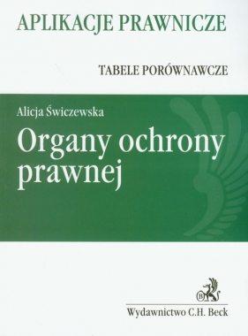 Organy ochrony prawnej Aplikacje prawnicze - Świczewska Alicja