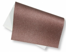 Brystol brokatowy 200g 40x60cm brązowy 5ark