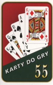 Karty do gry 55 listków (K08351) - <br />