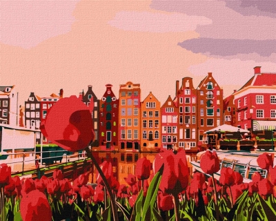 Malowanie po numerach - Amsterdam 40x50cm