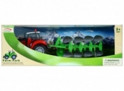 Traktor z maszyną rolniczą