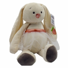 Maskotka Króliczka Edytka kremowa 26 cm (5152b)
