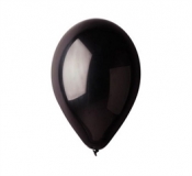 Balony GM90 metal 10"" czarny 100szt