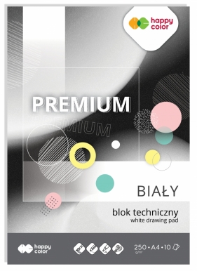 Blok techniczny A4/10k - biały (HA 3725 2030-0)