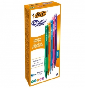 Długopis żelowy Gel-ocity mix fun (12szt) BIC