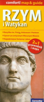 Rzym i Watykan 2w1 przewodnik i mapa - <br />