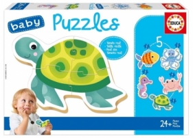 Puzzle 3-5 Morskie stworzenia