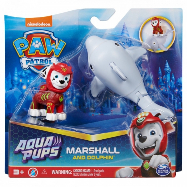 Psi Patrol Aqua Marshall z akcesorium (6065411/20139321)