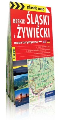 Plastic map Beskid Ślaski i Żywiecki w.2016