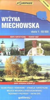 Wyżyna Miechowska Mapa turystyczna 1: 60 000