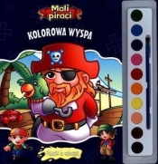 Kolorowa wyspa. Mali piraci. Plakaciki do malowania