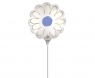 Balon foliowy Mini Shape purple daisy