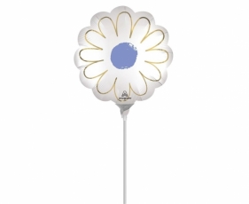 Balon foliowy Mini Shape purple daisy