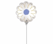 Balon foliowy Mini Shape purple daisy