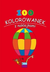 100 kolorowanek z naklejkami. Zeszyt 2 - Opracowanie zbiorowe