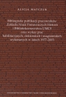 Bibliografia publikacji pracowników Zakładu Nauk Pomoczniczych Historii i Matczuk Alicja