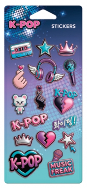Coolpack, Naklejki Pop Up - K-Pop Dark