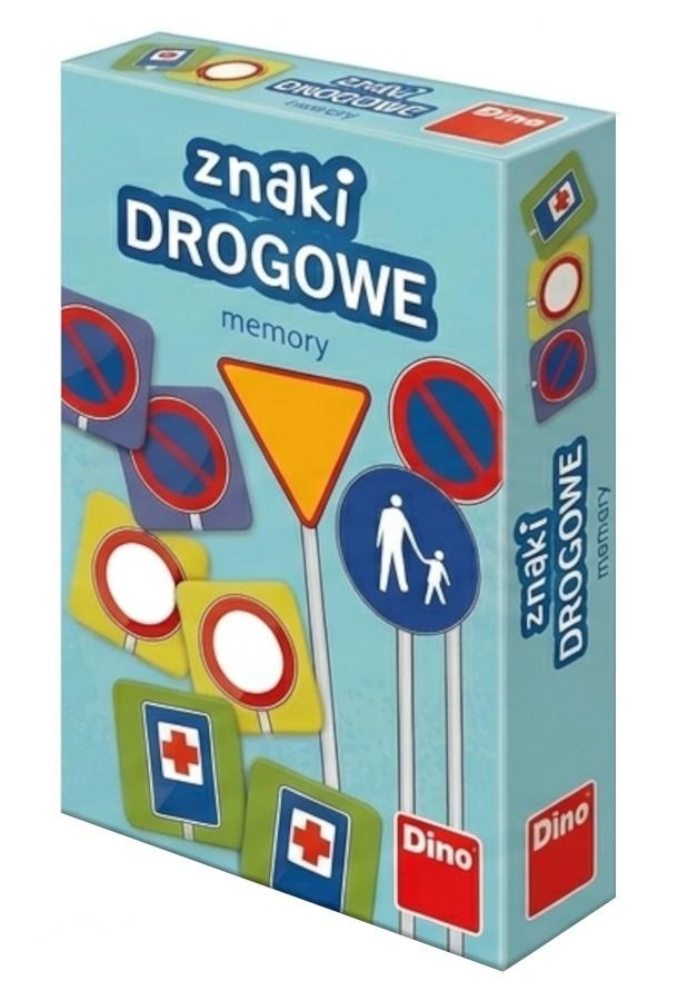 <img src='https://webimage.pl/pics/515/7/d8590878697515.jpg' style='height:440px' /> Gra pamięciowa memory memo Znaki drogowe