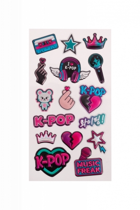 Coolpack, Naklejki Pop Up - K-Pop Dark