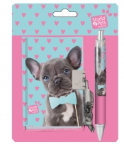 Zestaw pamiętnik z długopisem Studio Pets (PEM-3643)
