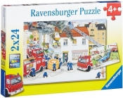 Puzzle Straż pożarna 2x24 (088515)