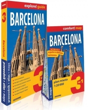 Barcelona 3w1 Przewodnik+atlas+mapa