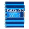 Project Book Navy B5/100K kratka (3szt) PUKKA