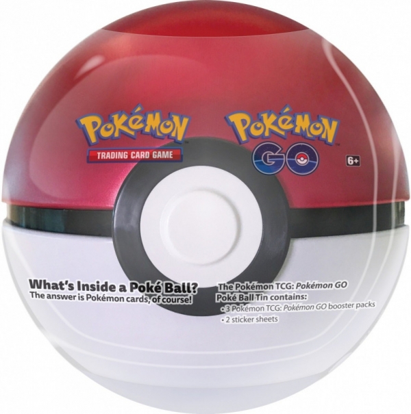 Karty Pokémon Go 10,5 Poke Ball Tin (85051)