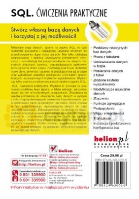 SQL Ćwiczenia praktyczne - Lis Marcin