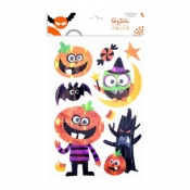 Naklejka (nalepka) Arpex stworki z oczkami Halloween (HA0516)