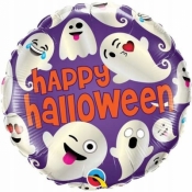 Balon foliowy Godan Halloween Emoticon Ghosts 18cal (58153)