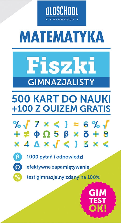Matematyka Fiszki gimnazjalisty
