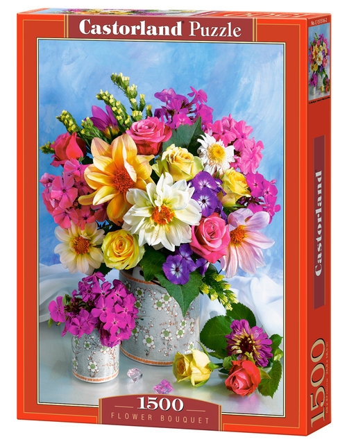 Puzzle 1500 Flower Bouquet (C-151516)