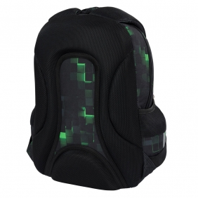 Plecak 3 komorowy 17" - Green Game