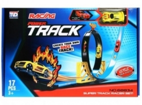 Tor samochodowy z akcesoriami 17el