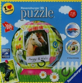 Puzzle 108 Wszystkie moje ulubione Konie