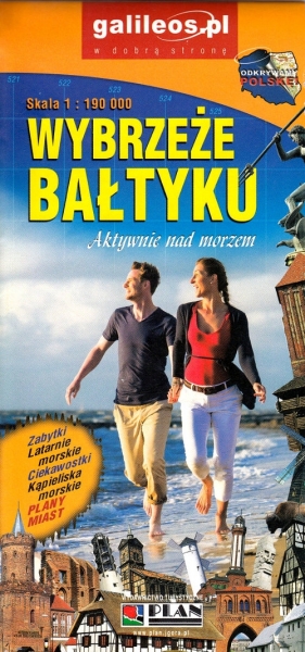 Wybrzeże Bałtyku 1:190 000