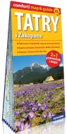 Tatry i Zakopane laminowany map&guide 2w1: przewodnik i mapa