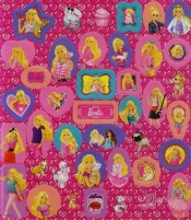 Naklejki Double Face Barbie (63516)