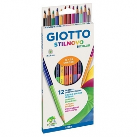 Giotto Kredki 2-stronne, 12 sztuk (256900 FIL)