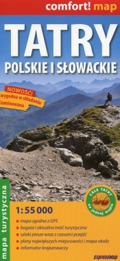 Tatry Polskie i Słowackie 1:55 000