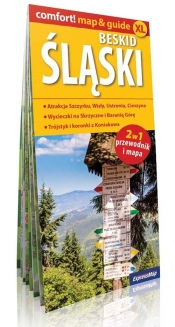 Beskid Śląski 2 w 1 Przewodnik i mapa